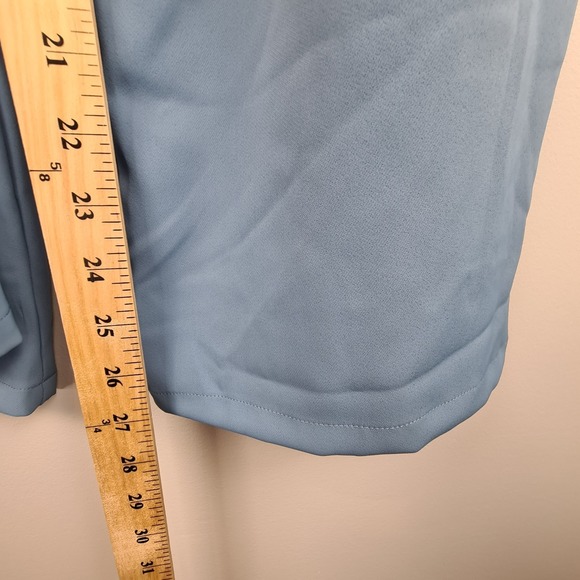 Halara Women's High Waisted Tie Side Pants Large Invisible Zipper Wide Leg Work - Picture 6 of 10